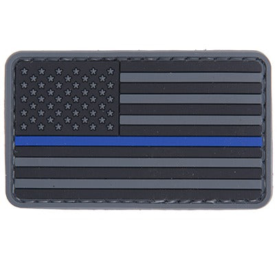 Patch PVC USA Flag Blue Line - ssairsoft.com