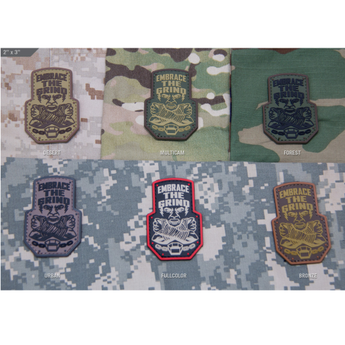 Embrace The Grind Patch Bronze | Patches | SS Airsoft | Atlanta GA