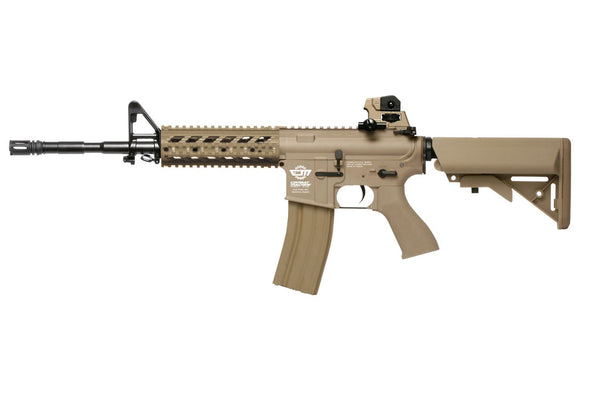 G&G Combat Machine 16 Raider Airsoft AEG Rifle Long-Tan - ssairsoft.com