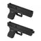 LayLax UMAREX VFC Black Glock Gen 4 G17/G18C "2 Way Fixed" Non-Recoiling Outer Barrel