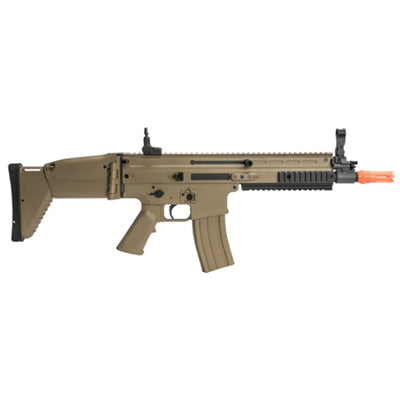 FN Licensed SCAR-L Airsoft Airsoft Electric Rifle by Cybergun Desert - ssairsoft.com