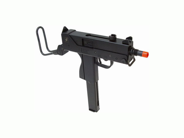 HFC Full Auto M11A1 / Mac 11 Airsoft Gas Blowback Submachine Gun w/ Mock Silencer - ssairsoft.com