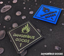 Patch PVC Dangerous Goods (Blue) - ssairsoft.com