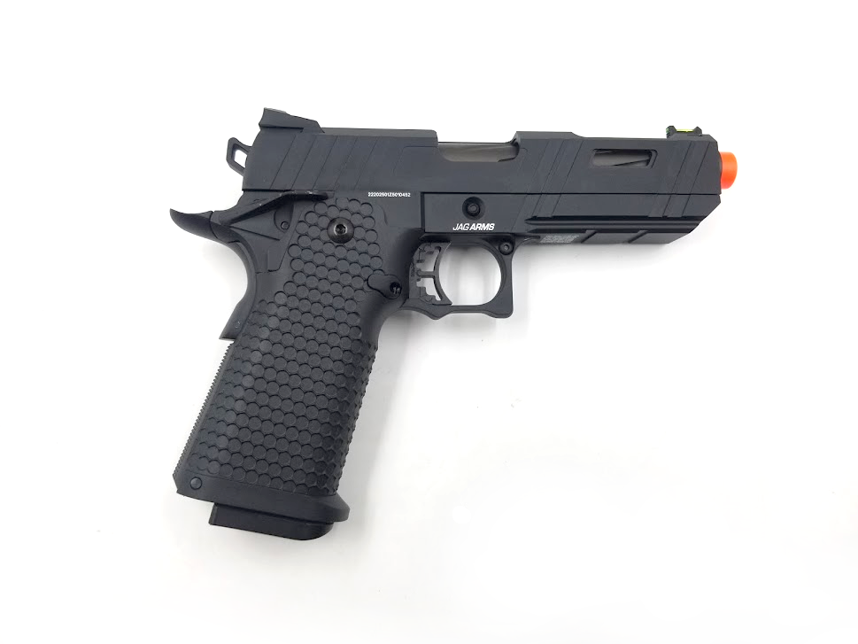 JAG Arms GMX-3.0 Series Gas Blow Back AIrsoft Pistol Black - ssairsoft.com