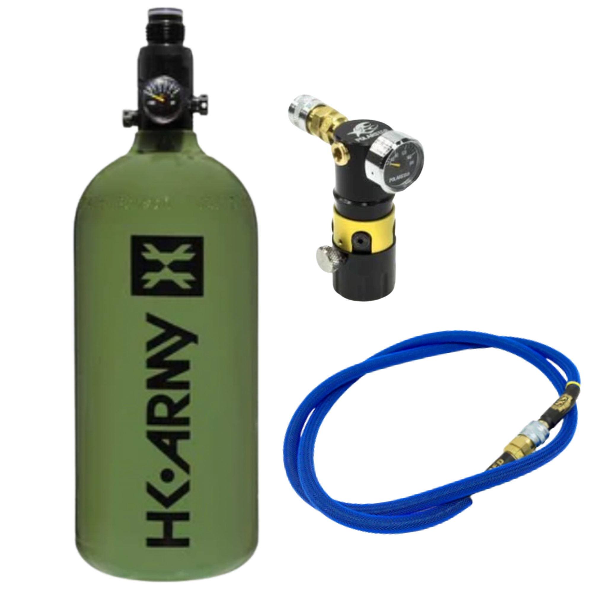 HPA System Bundle - HK Army Tank, HPA Line, MRS Regulator - ssairsoft