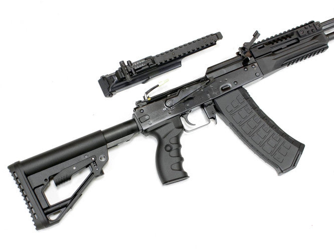 E&L AK-12 RAF AEG Rifle - Black - ssairsoft