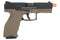 Elite Force Airsoft H&K VP9 Tac Gas Blowback Airsoft Pistol, Black/Tan - ssairsoft.com