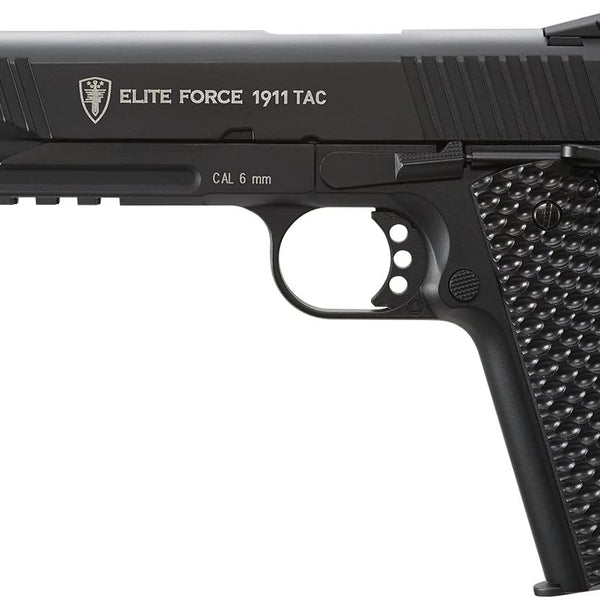 Elite Force 1911 Tactical Blowback Gas Gun (CO2) - Stainless Silver –  Airsoft Atlanta