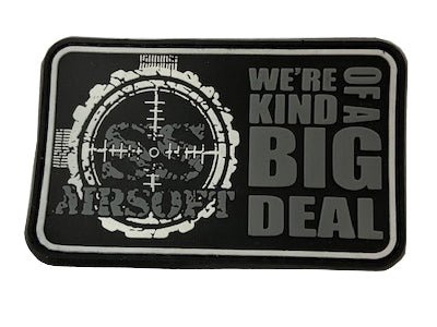 SS Airsoft Patch PVC Big Deal - ssairsoft.com