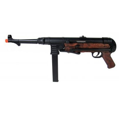 MP007 MP40 WWII Full Metal Airsoft AEG Rifle Wood by AGM - ssairsoft.com