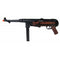 MP007 MP40 WWII Full Metal Airsoft AEG Rifle Wood by AGM - ssairsoft.com