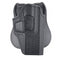 Cytac Concealable Hard Shell Holster for Glock [G19, G23, G21] (BLACK) - ssairsoft.com