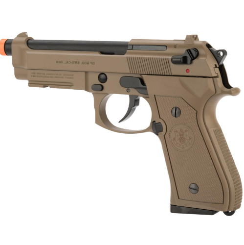 G&G Full Metal GPM92 M9 GBB Airsoft Pistol  Tan - ssairsoft.com