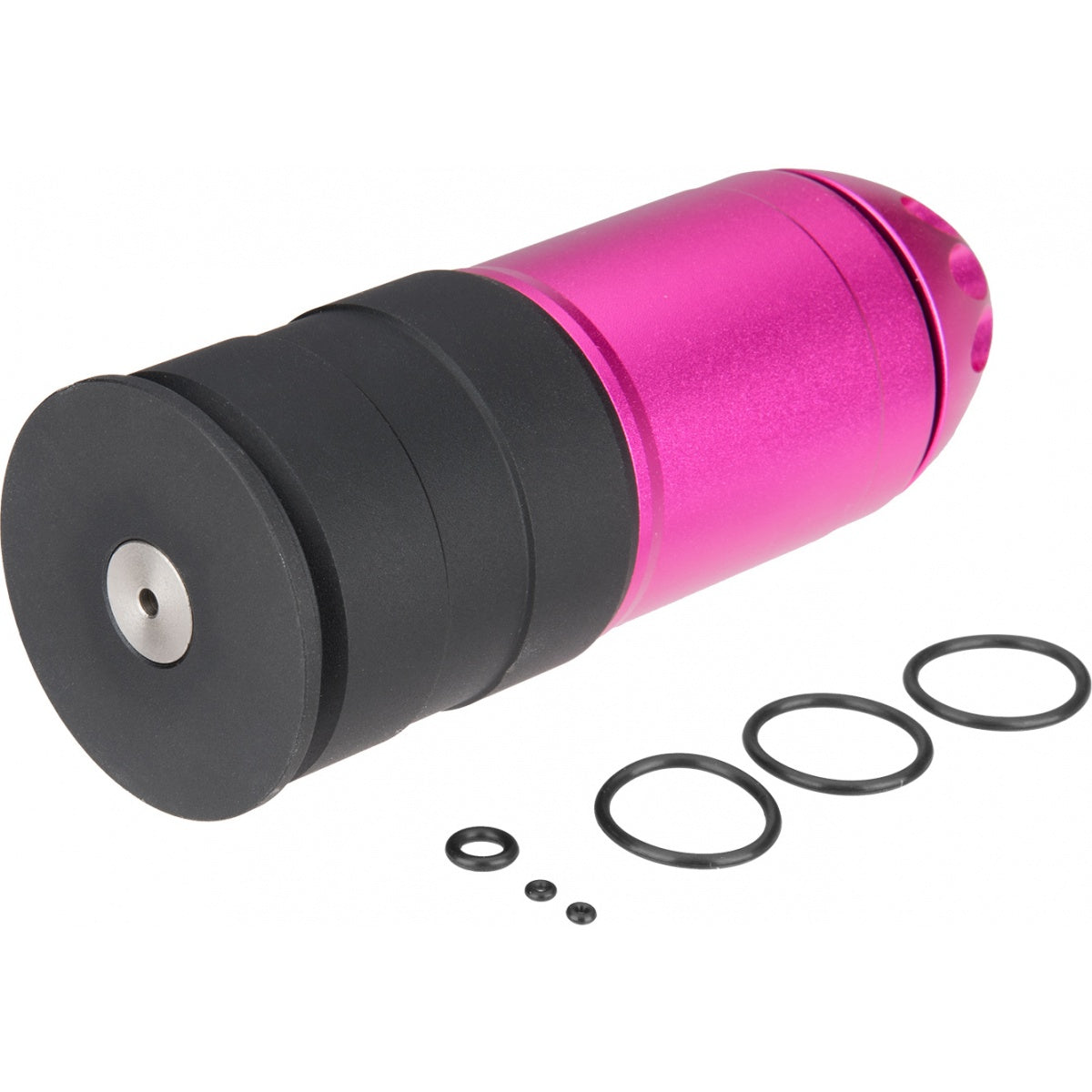 Sentinel Gears 120rd Grenade Shell for 40mm Airsoft Grenade Launchers - BLACK / PINK - ssairsoft