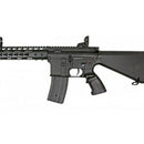 GE F6636 M4 Metal RIS w/Keymod Handguard Full Stock AEG w/Battery & Charger (Metal Gear Box) - ssairsoft.com