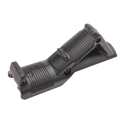 REINFORCED POLYMER PICATINNY ANGLED FOREGRIP (BLACK) - ssairsoft.com