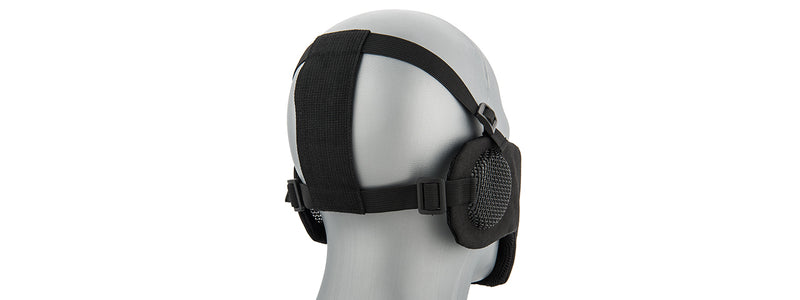 Lancer Tactical AC-643 Tactical Elite Face & Ear Protective Mask - ssairsoft.com