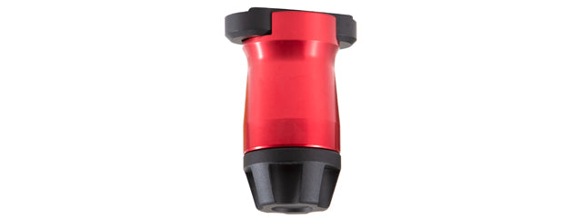 Evolution Stubby Vertical Foregrip for Keymod Rails (Color: Red) - ssairsoft.com