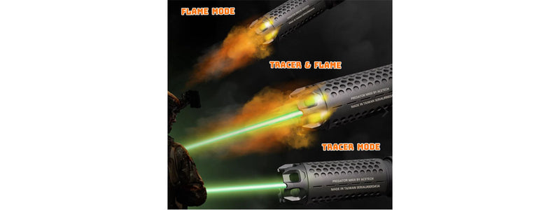 AceTech Predator MKIII Tracer Suppressor Unit w/ Blaster M Inside - ssairsoft.com