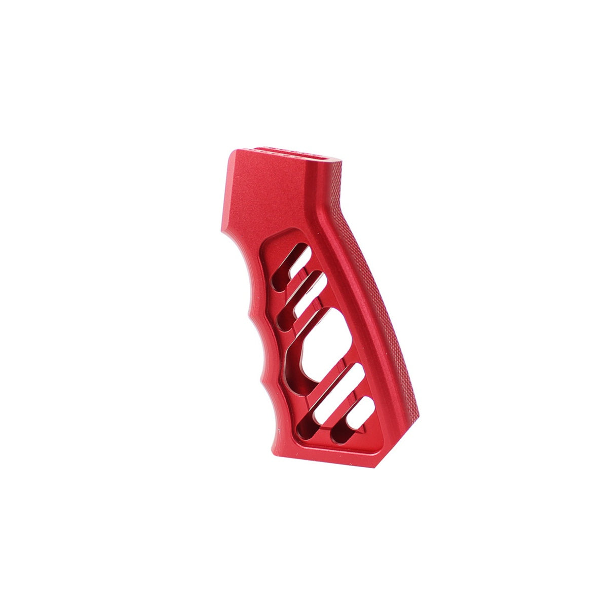 Atlas Custom Works CNC LWP Grip for M4 Airsoft Gas Blowback Rifle (Color: Red) - ssairsoft