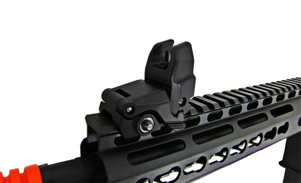 GE F6636 M4 Metal RIS w/Keymod Handguard Full Stock AEG w/Battery & Charger (Metal Gear Box) - ssairsoft.com