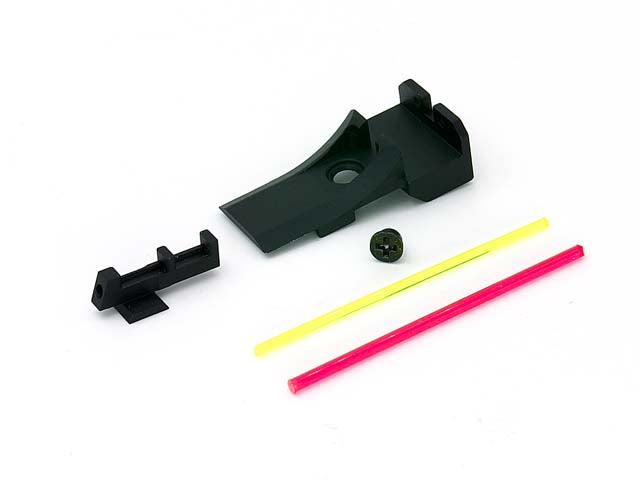 AIP Alumimun Front and Rear Sight ( Fiber) Version.2 For TM 5.1 - ssairsoft.com