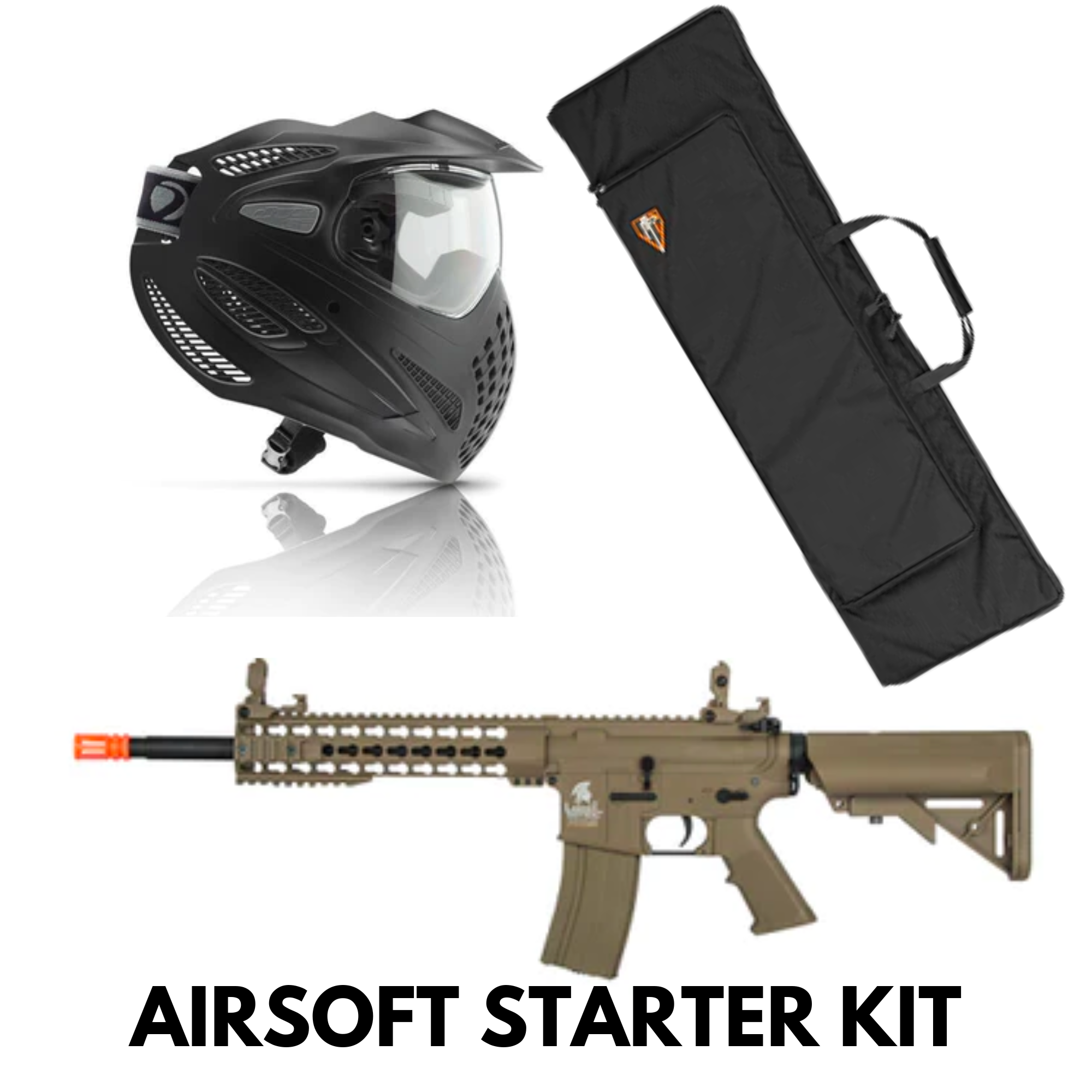 SS Airsoft Starter Kit (Tan) - ssairsoft