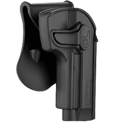 Amomax Tactical Holster for Beretta 92/92FS/M9 (Color: Black) - ssairsoft