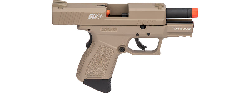 ICS BLE XPD Compact Personal Defender Pistol (Tan) - ssairsoft.com