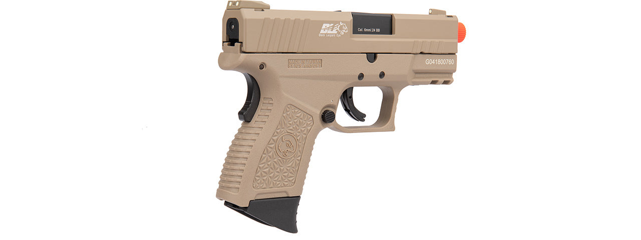 ICS BLE XPD Compact Personal Defender Pistol (Tan) - ssairsoft.com