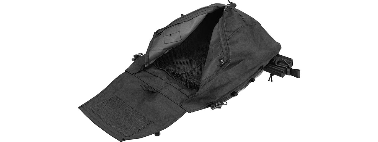 WST JPC Vest 2.0 Accessory Backpack Attachment I, Black - ssairsoft.com