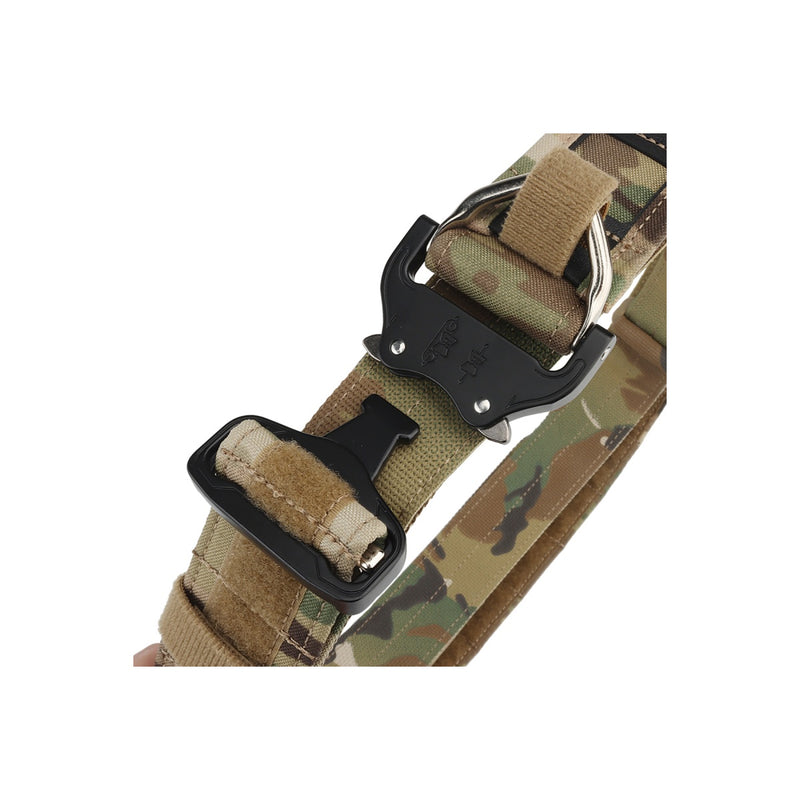 Special Combat Belt with Cobra Buckle (Color: Multi-Camo) - ssairsoft