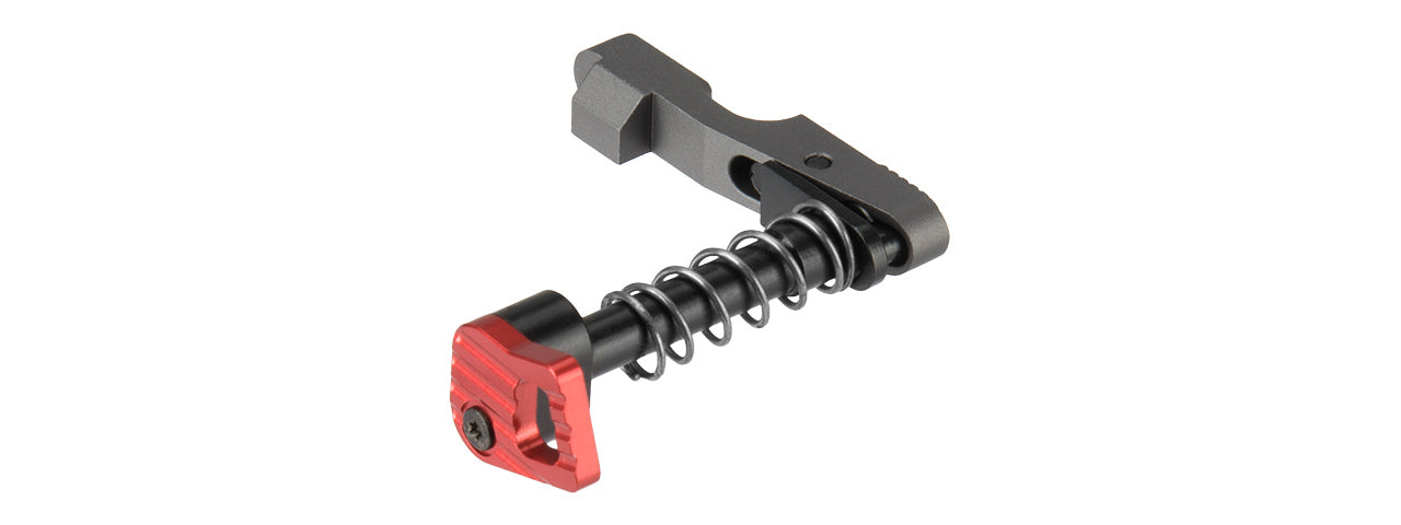 Lancer Tactical Extended Mag Release for Airsoft M4 (Red)