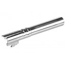Stainless Steel Threaded Outer Barrel for 5.1 Hi-Capa Pistols (Silver) - ssairsoft.com