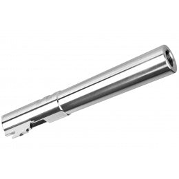 Stainless Steel Threaded Outer Barrel for 5.1 Hi-Capa Pistols (Silver) - ssairsoft.com