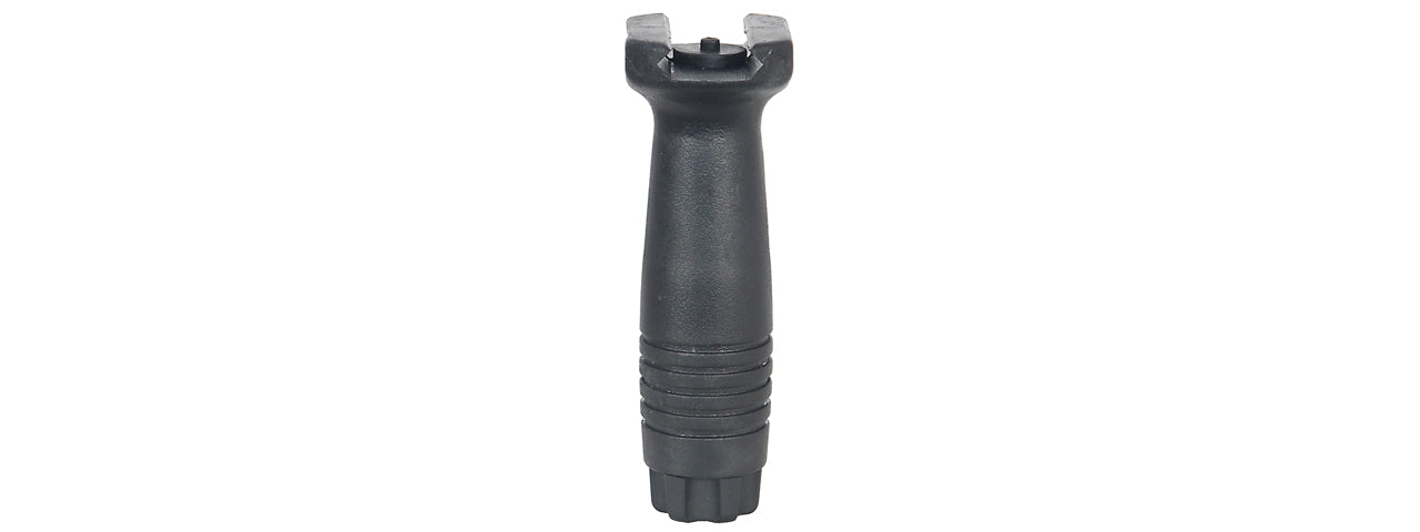 NYLON POLYMER VERTICAL PICATINNY AIRSOFT FOREGRIP (BLACK) - ssairsoft.com