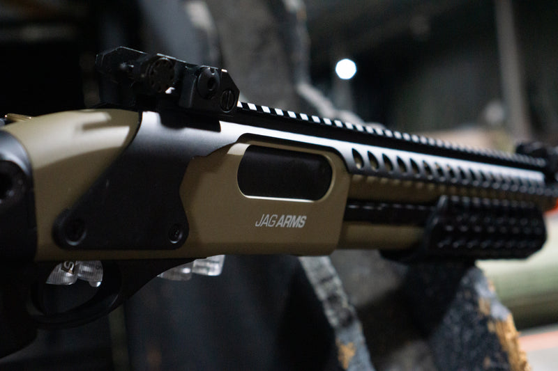 JAG Arms Scattergun SPX2 Airsoft Gas Shotgun(Tan) - ssairsoft.com