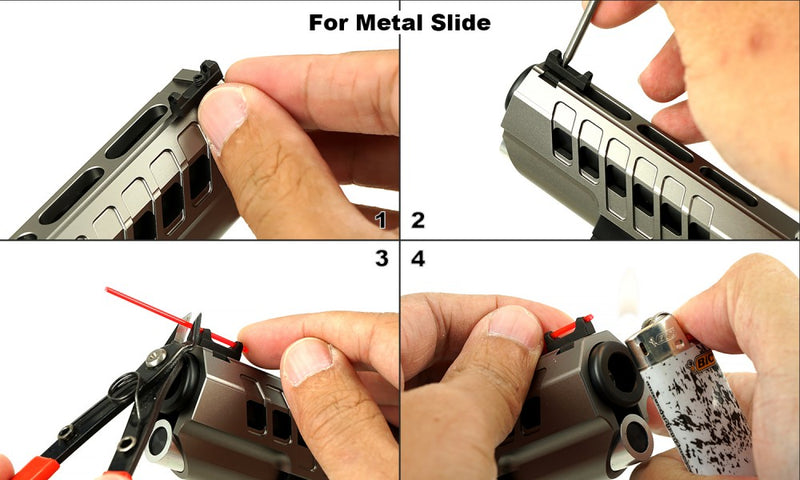 EDGE Advance Front Sight for Hi-CAPA - Competition (1.5mm) - ssairsoft.com