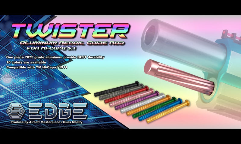 Edge Twister Guide Rod for Hi-capa 5.1 Black