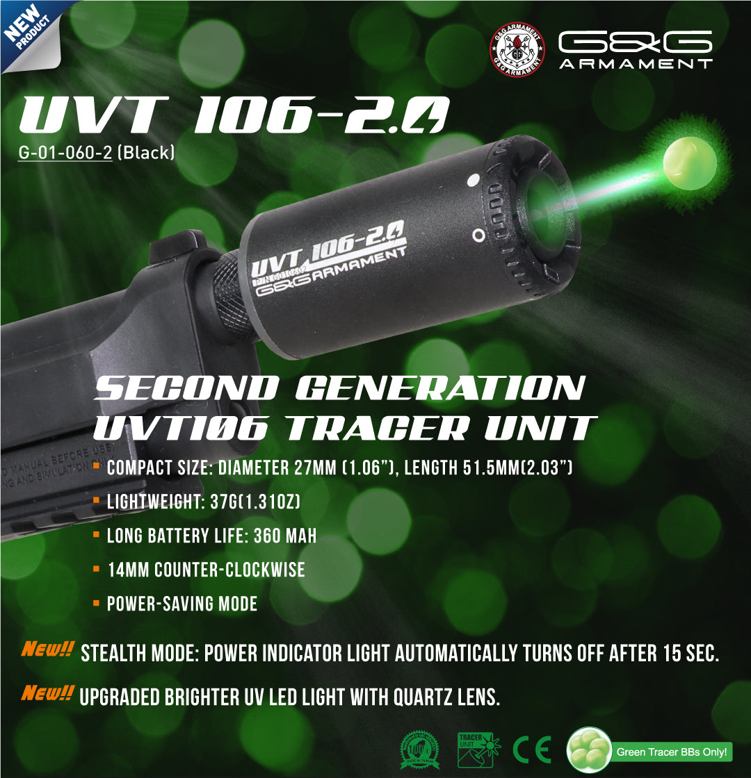 G&G UVT106-2.0 Tracer Unit 6mm - ssairsoft.com