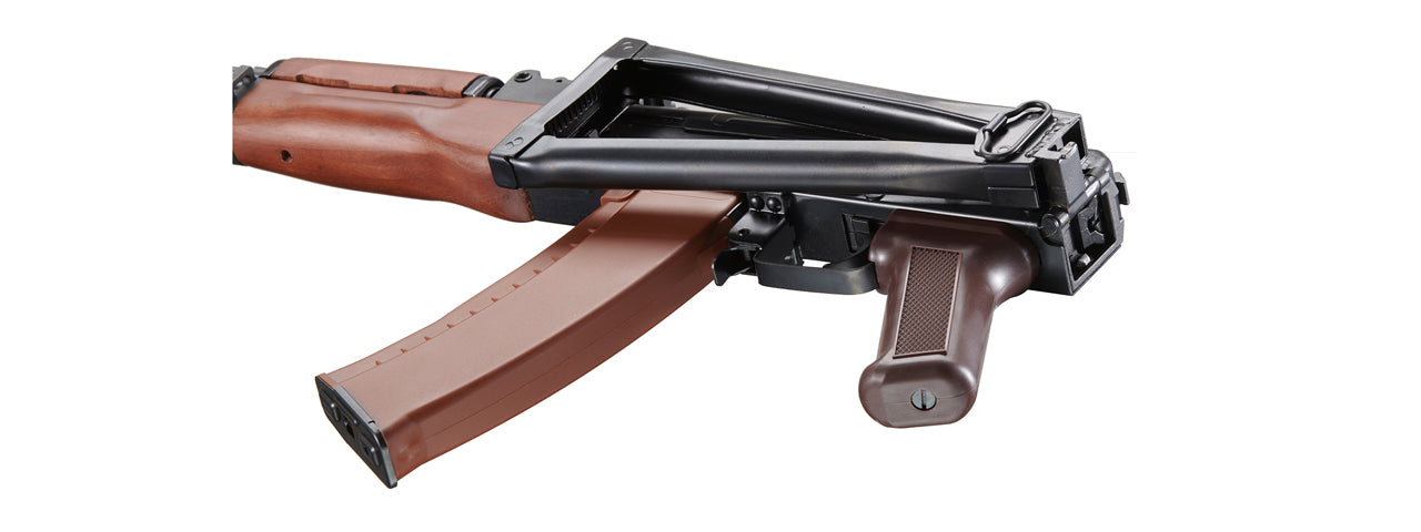 E&L Airsoft New Essential Version AKS-74N Airsoft AEG Rifle w/ Wood Handguard