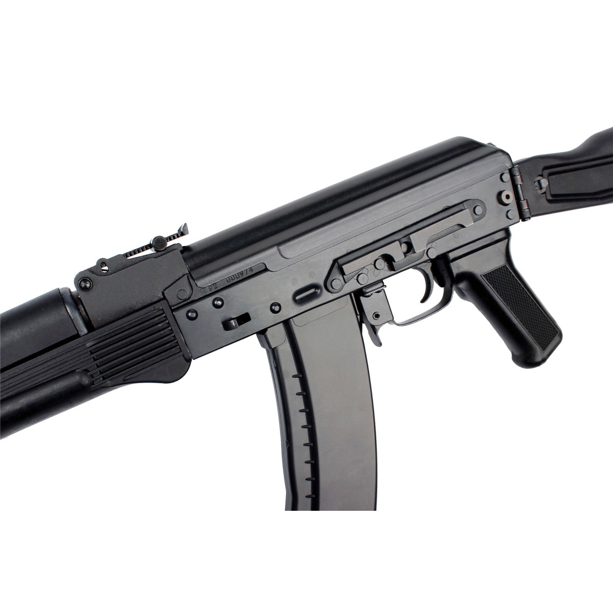 E&L AK74MN Essential Stamped Steel Airsoft AEG w/ Polymer Furniture (Color: Black) - ssairsoft