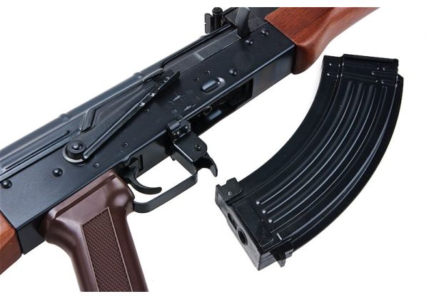 E&L AKM Essential Airsoft Electric Gun w/ Real Wood Furniture (EL-A101S) - ssairsoft