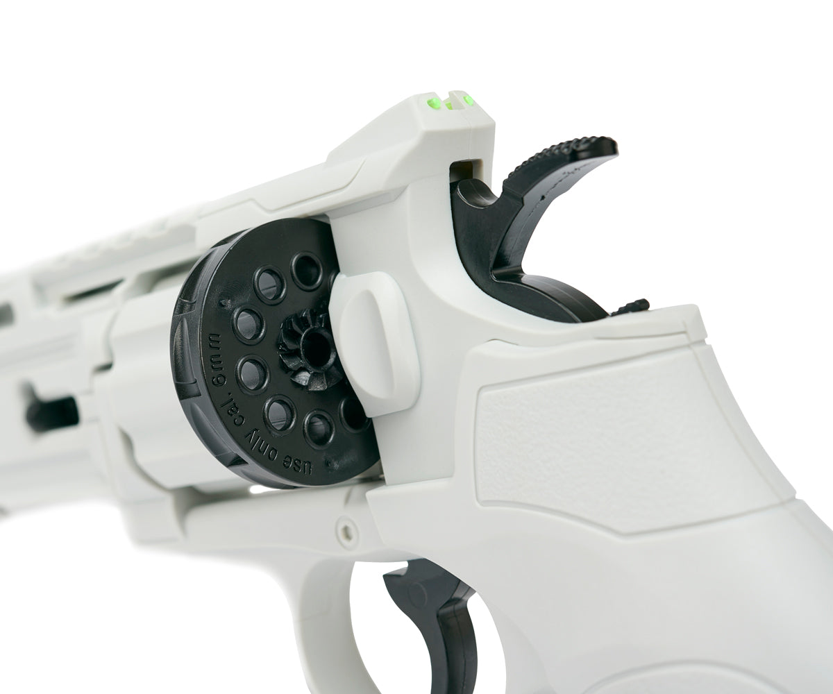 H8R AIRSOFT REVOLVER WHITE STORMTROOPER at mir tactical