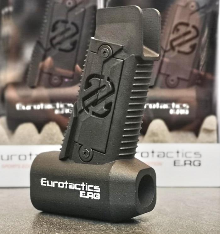 EUROTACTICS 14° E.RG² SPORT HPA grip Black - ssairsoft.com