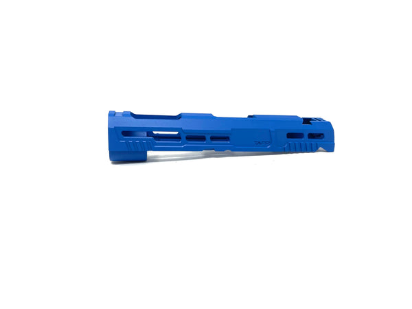 TAPP HI-CAPA 4.3 SLIDE MK1 –  BLUE CERAKOTE CNC CUT