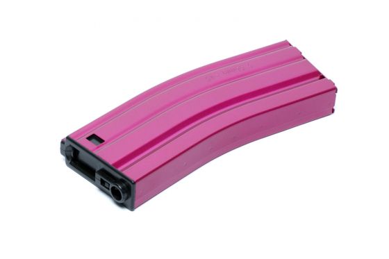 G&G 450R Mid-Cap Magazine for M4/M16 Series Pink - ssairsoft