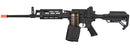 Golden Eagle MCR Light Machine Gun LMG Airsoft AEG Rifle [Long Barrel] (BLACK) - ssairsoft.com