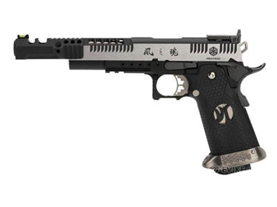 AW Custom HX24 "Wind Velocity" IPSC Gas Blowback Airsoft Pistol (Color: Two-Tone) - ssairsoft.com