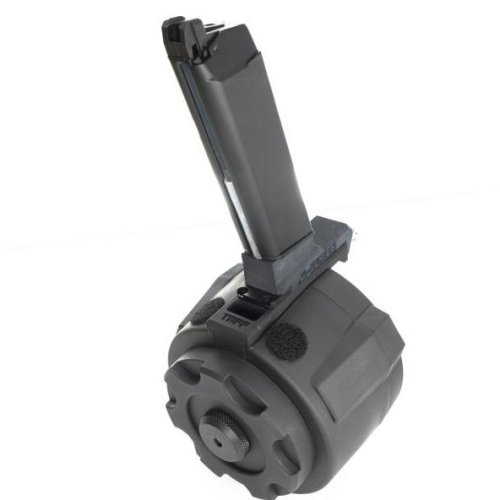 Tapp G-series Drum Electric magazine for Elite Force, UMAREX GLOCK and other GBB Pistols - ssairsoft.com